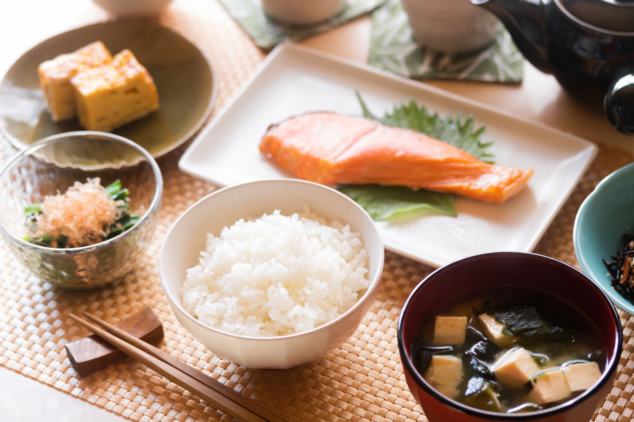 健康的な和食