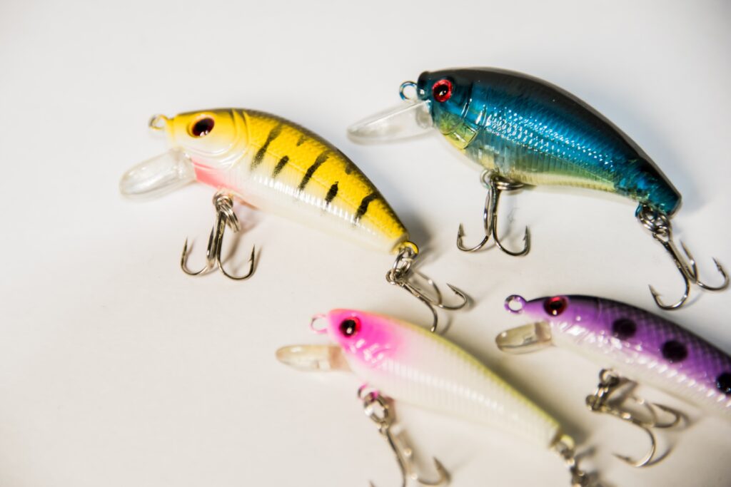釣り道具のルアーの写真