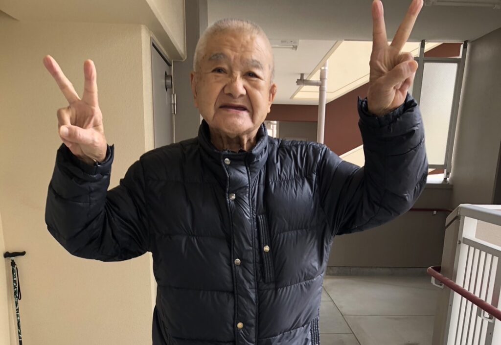 高萩 政雄さんが笑っている画像